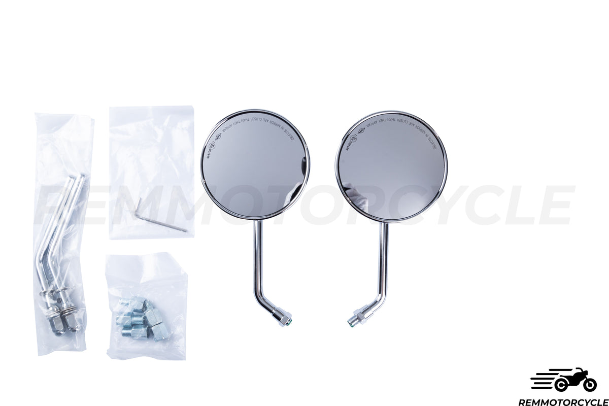 Klasyczne lustra Chrome