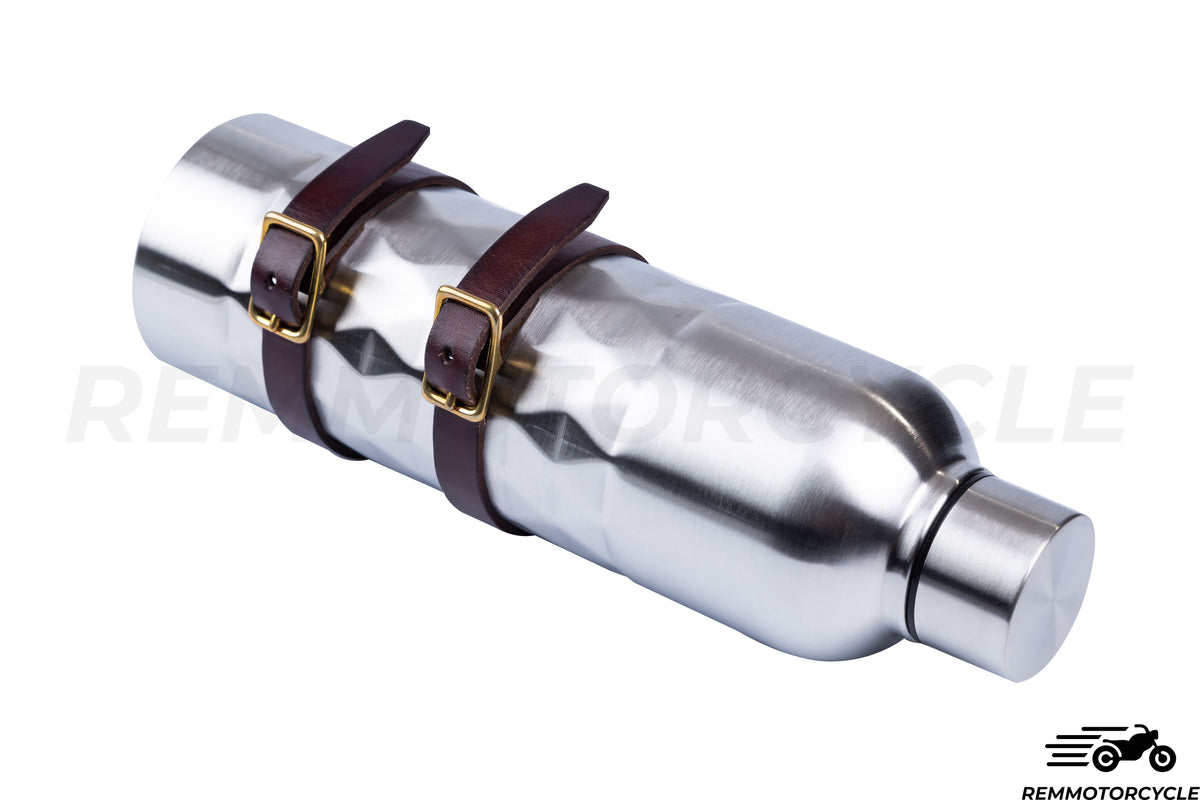 Dodatkowa butelka z diamentami z zbiornikiem z ręką z ręką z skóry