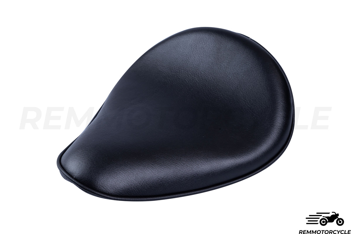 Black Bobber Solo Saddle