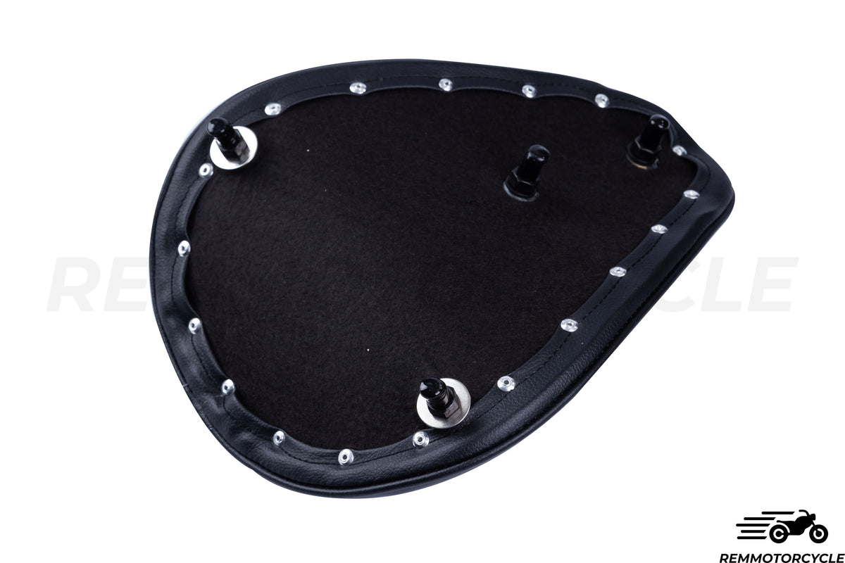 Black Bobber Solo Saddle