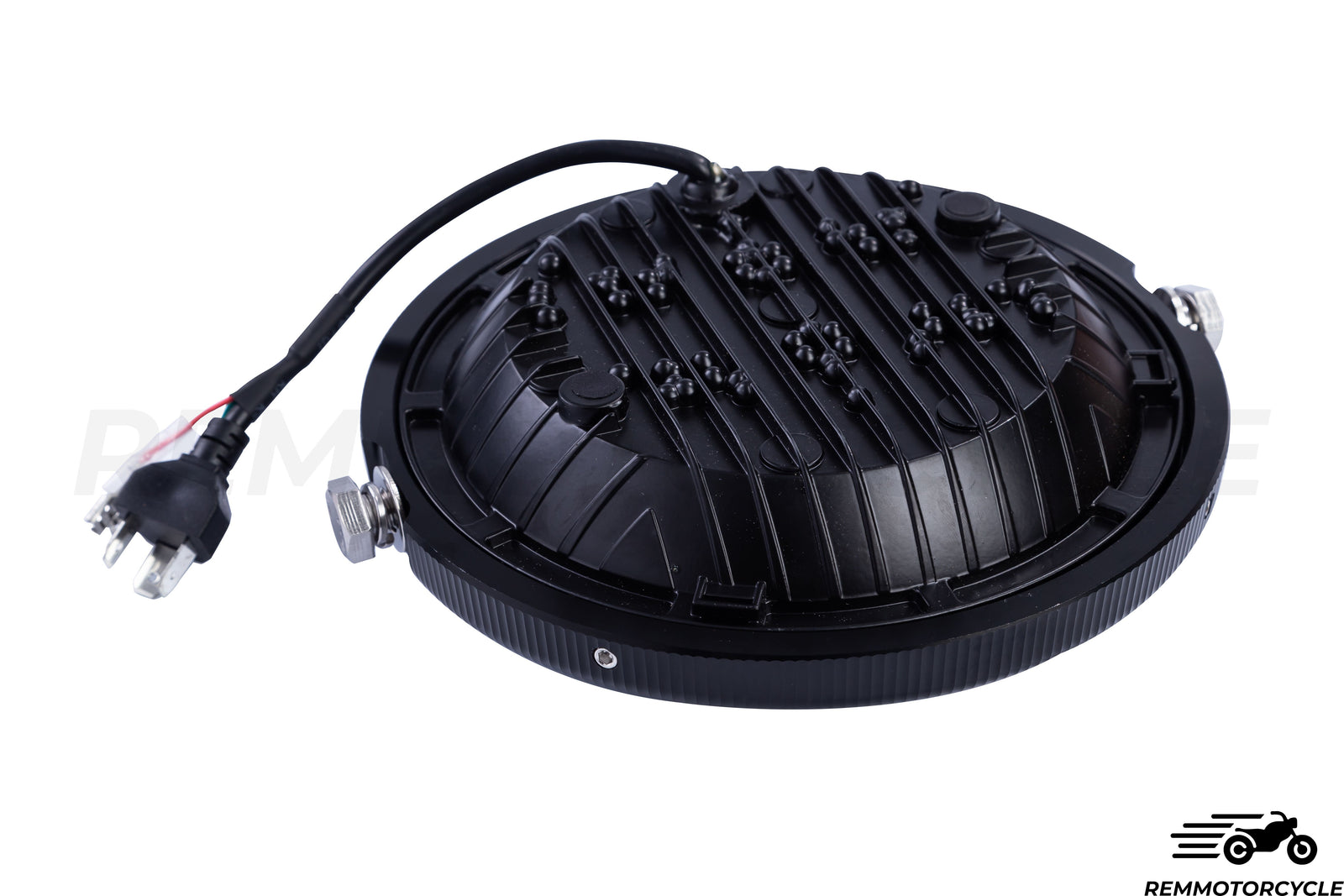 LED Eye Angel DRL 7 cali - wsparcie aluminium CNC