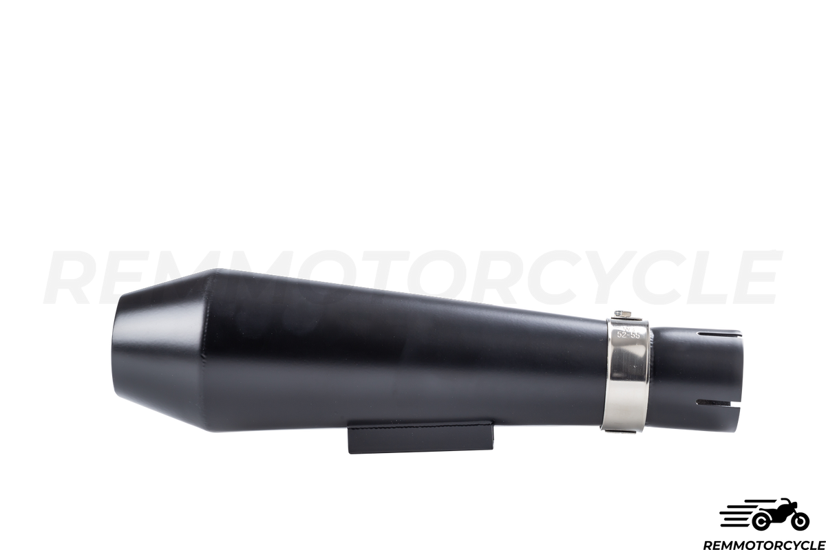 Krótki wydech Cafe Racer noir z Chicane