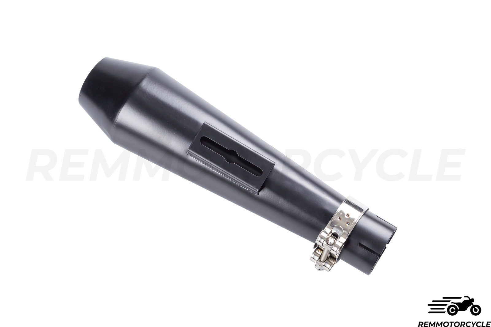 Krótki wydech Cafe Racer noir z Chicane