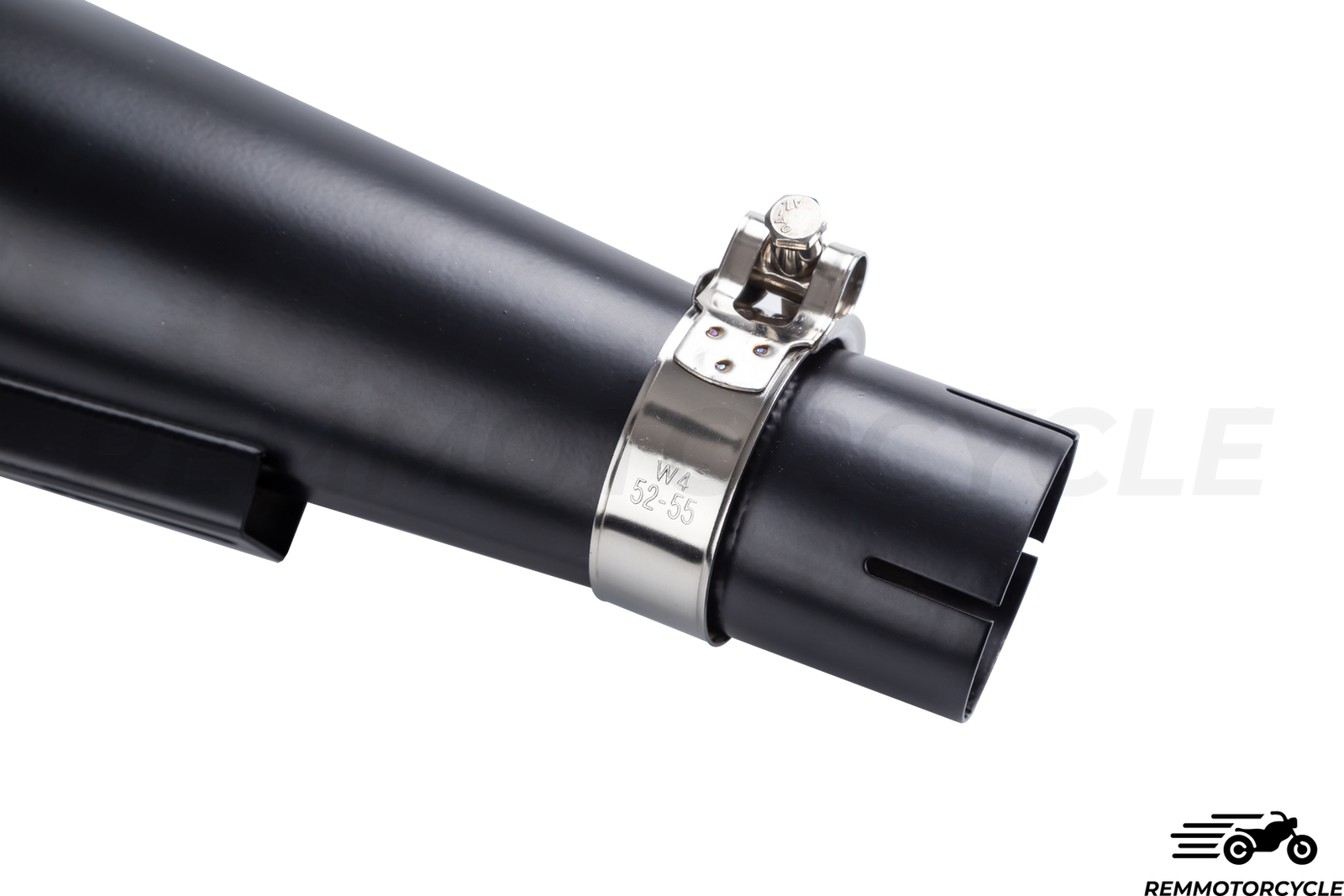 Krótki wydech Cafe Racer noir z Chicane