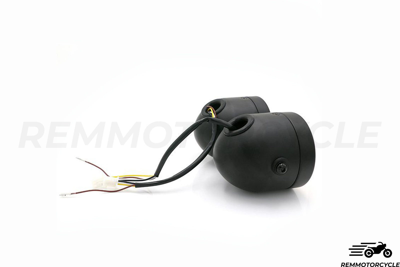 Podwójna optyczna latarnia morska czarna