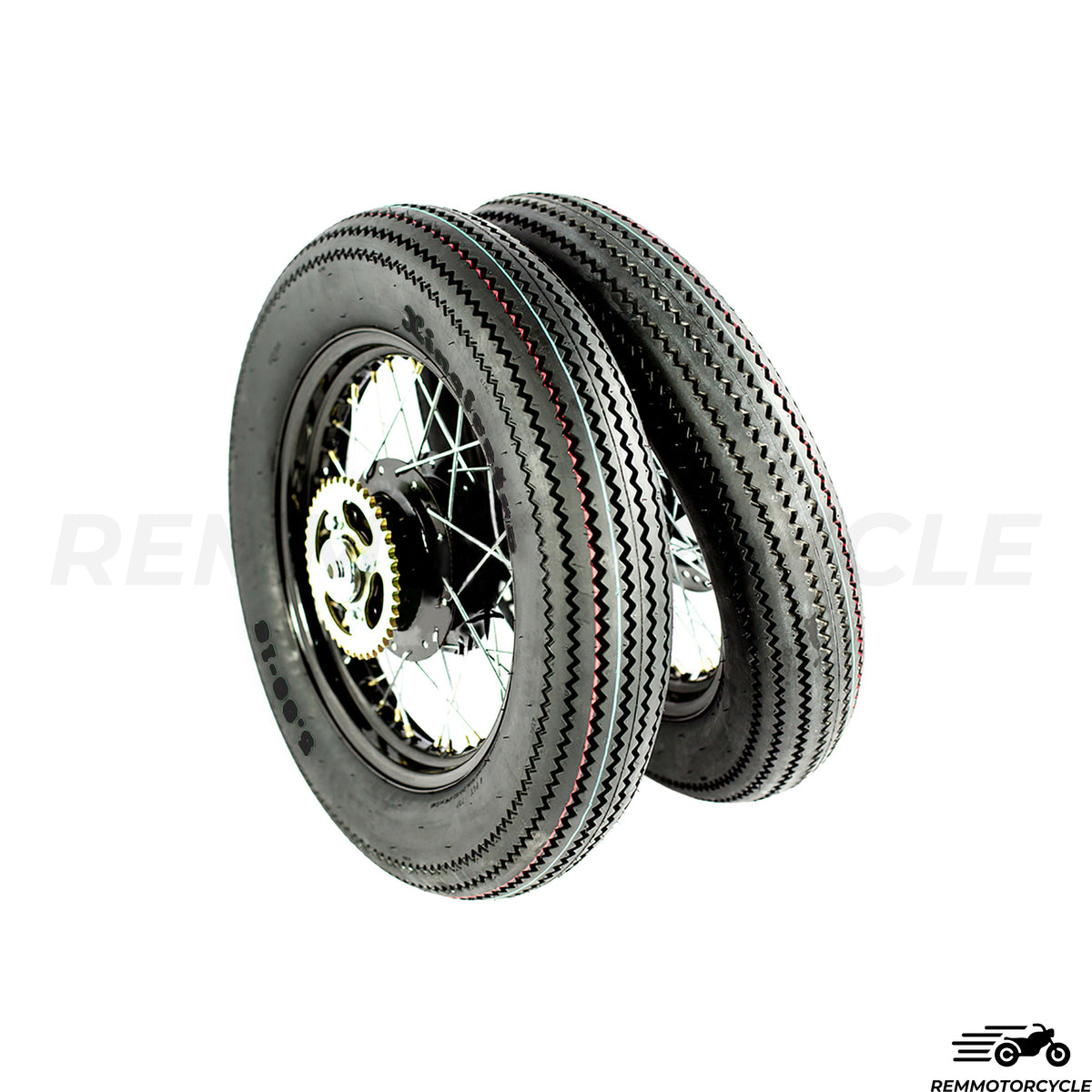 Felgi 16/17 cala (partia 2) z oponami w stylu vintage