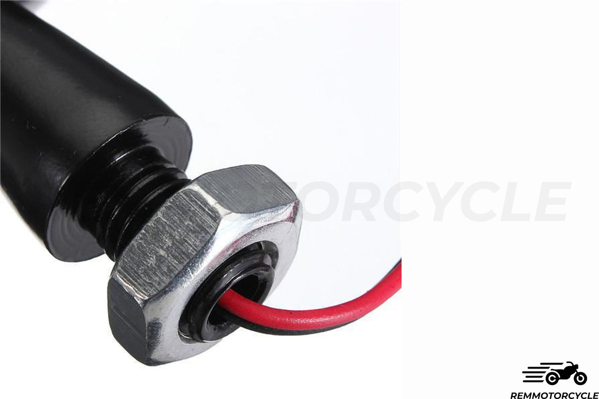 Para wskaźników czarnych pocisków LED lub chromowane różne soczewki