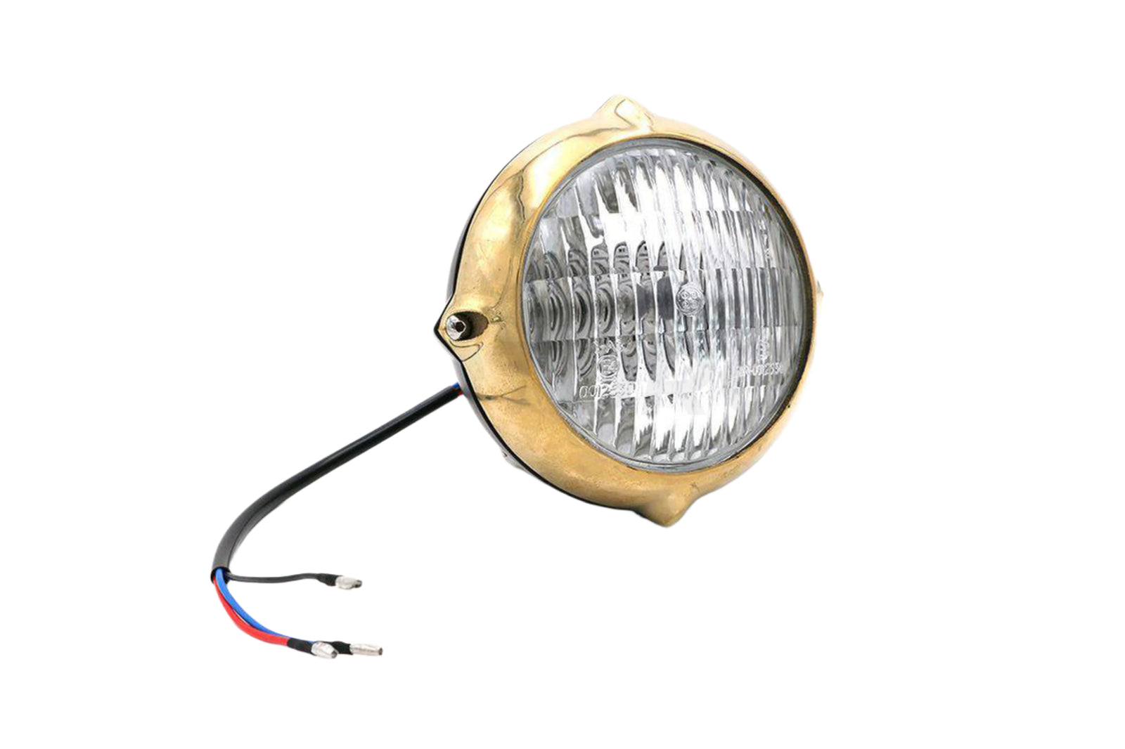 Górne przednie światło 3 mosiądz i chrom lub czarne punkty