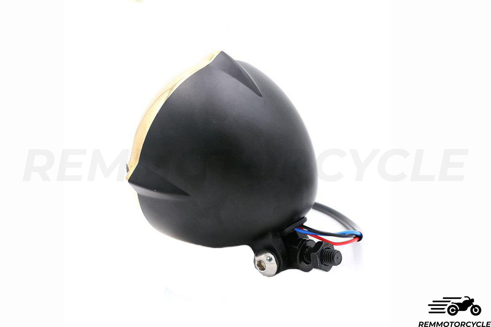 Górne przednie światło 3 mosiądz i chrom lub czarne punkty