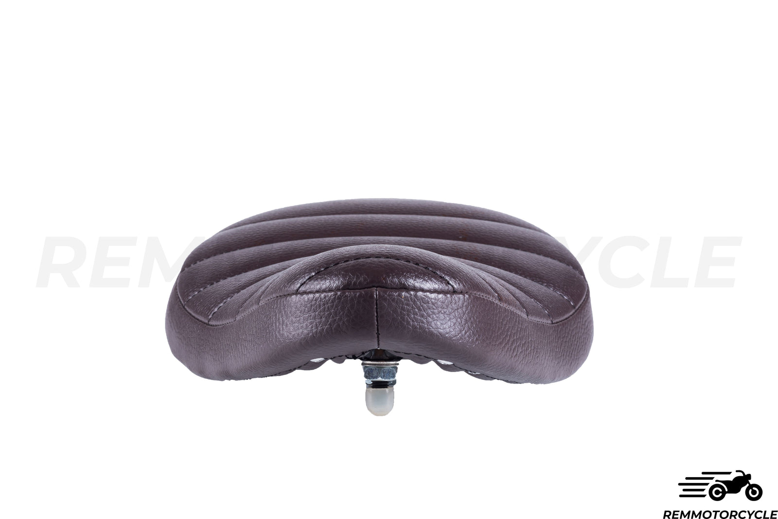 Bobber Brown Saddle - poziome szwy