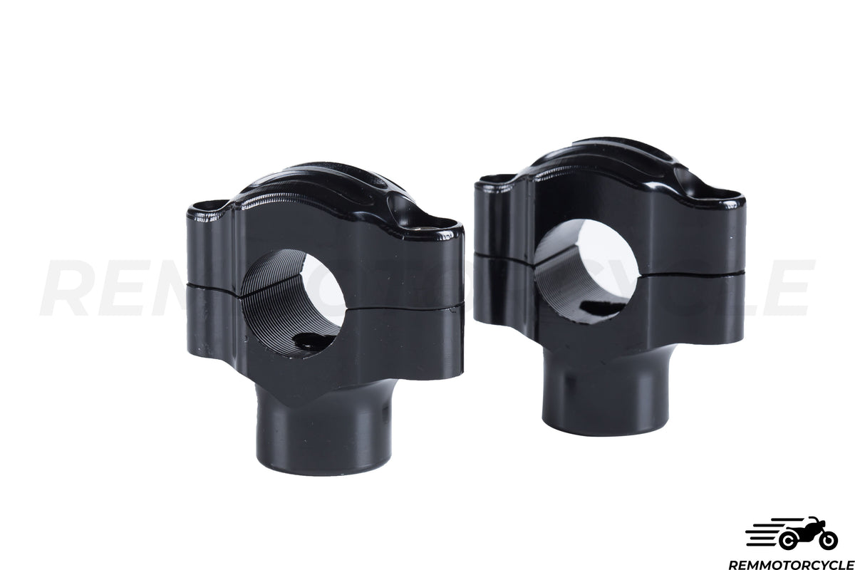 22 mm lub 25 mm chromu, czarny, tytanowy lub mosiądzu kierownicy