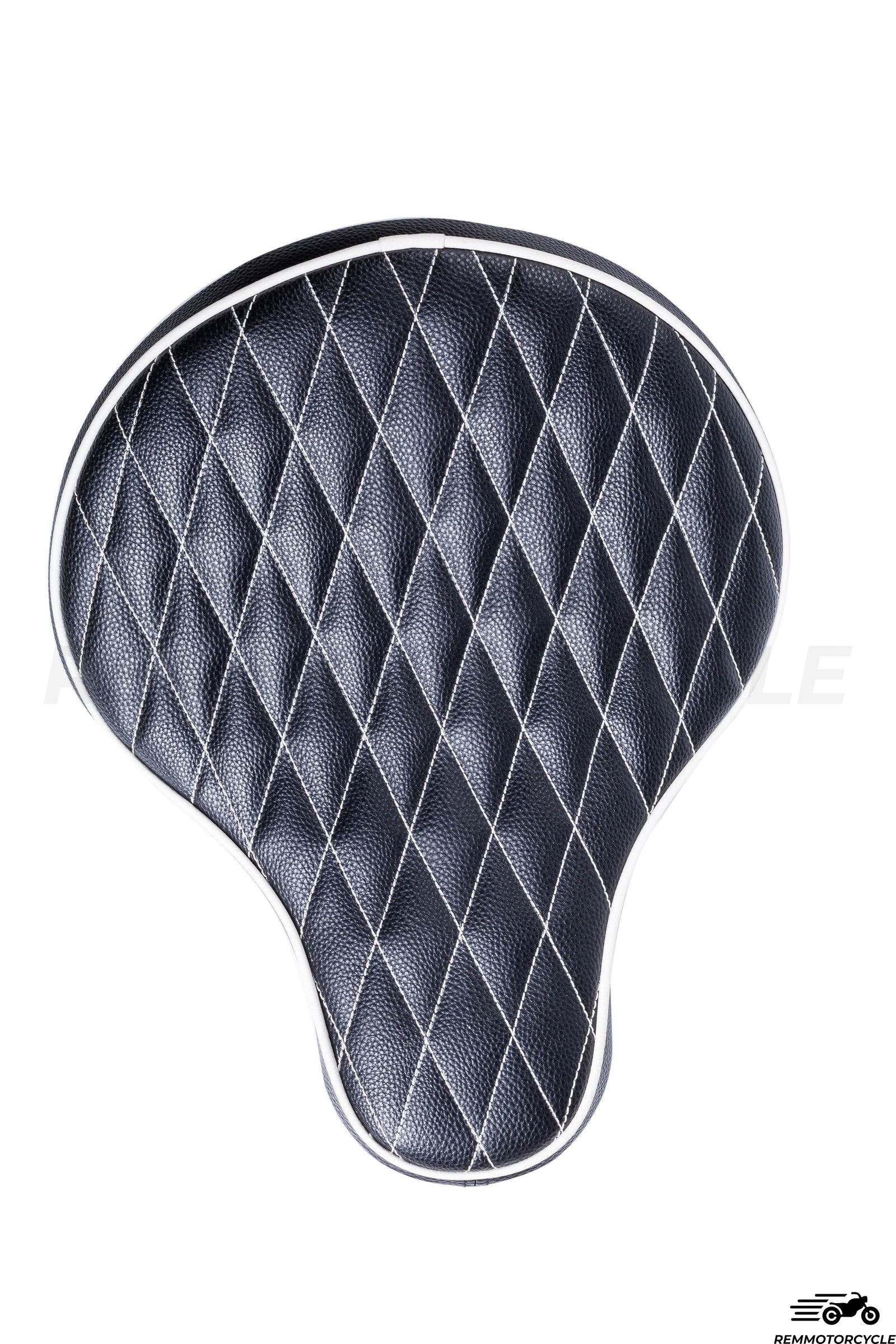 Czarne solo skórzane Diamond Bobber Chopper Sportster 883 1200