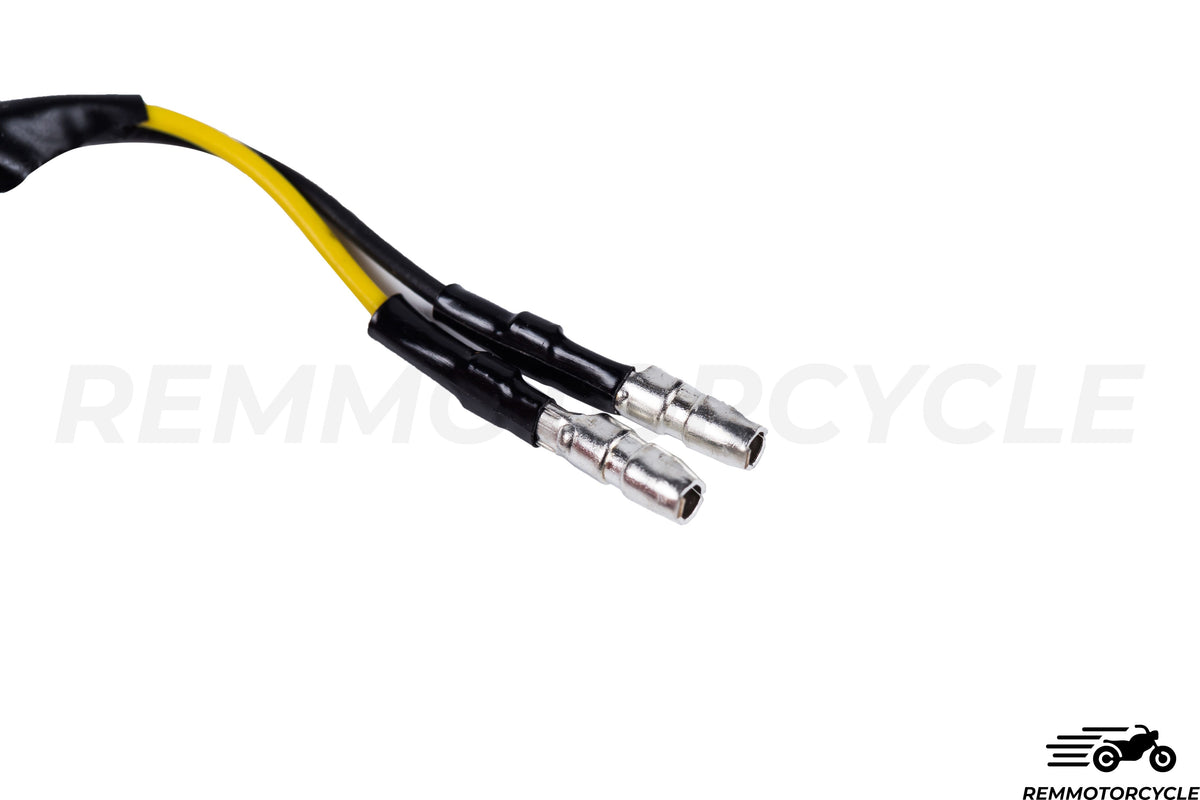 Mini Black zatwierdzony przez motocykl sygnały turystyczne