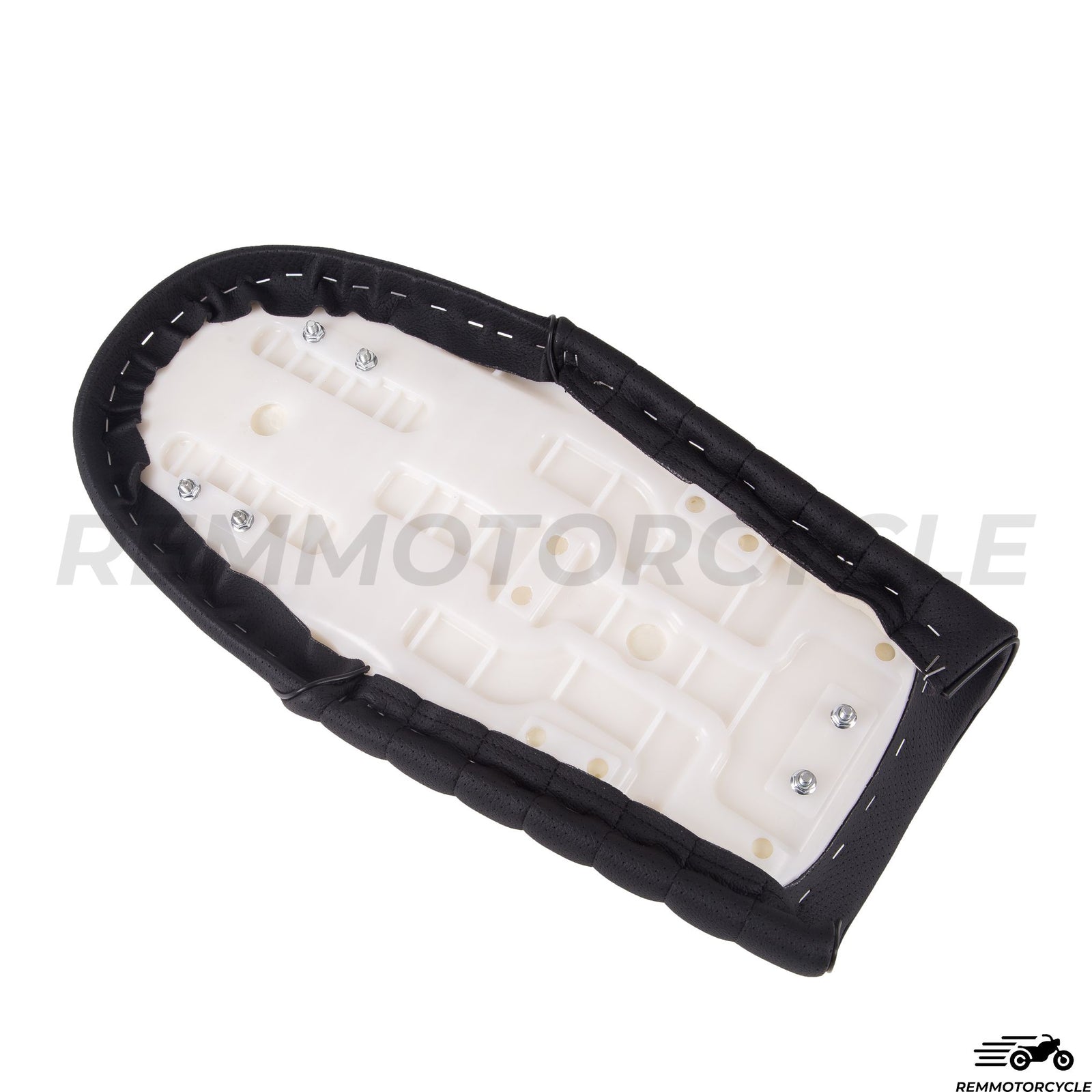 Perforowane czarne siodło