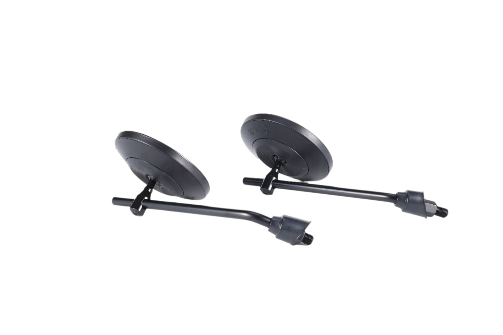 Para 22 mm okrągłych czarnych luster