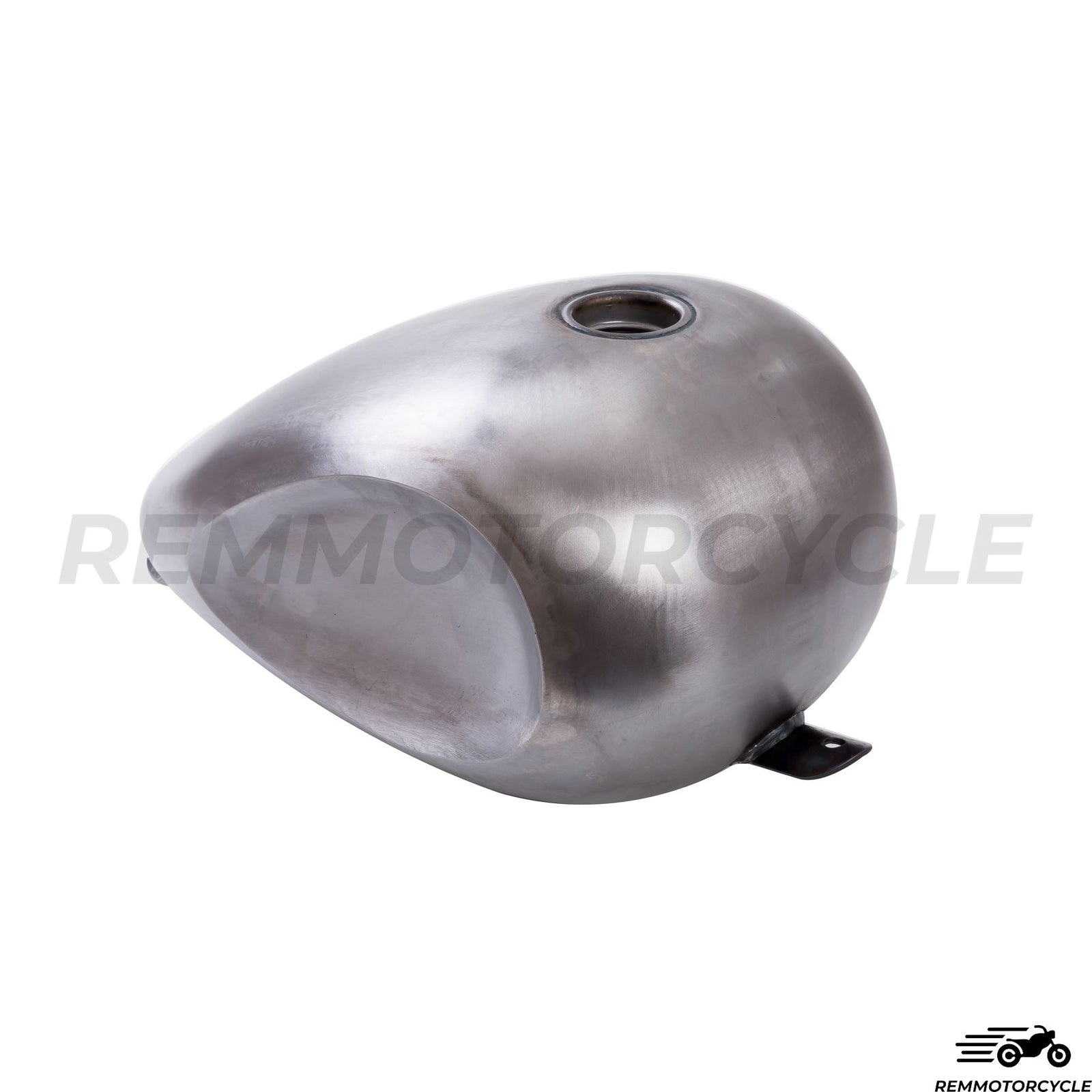 Bobber / choppera z zaznaczonymi stronami