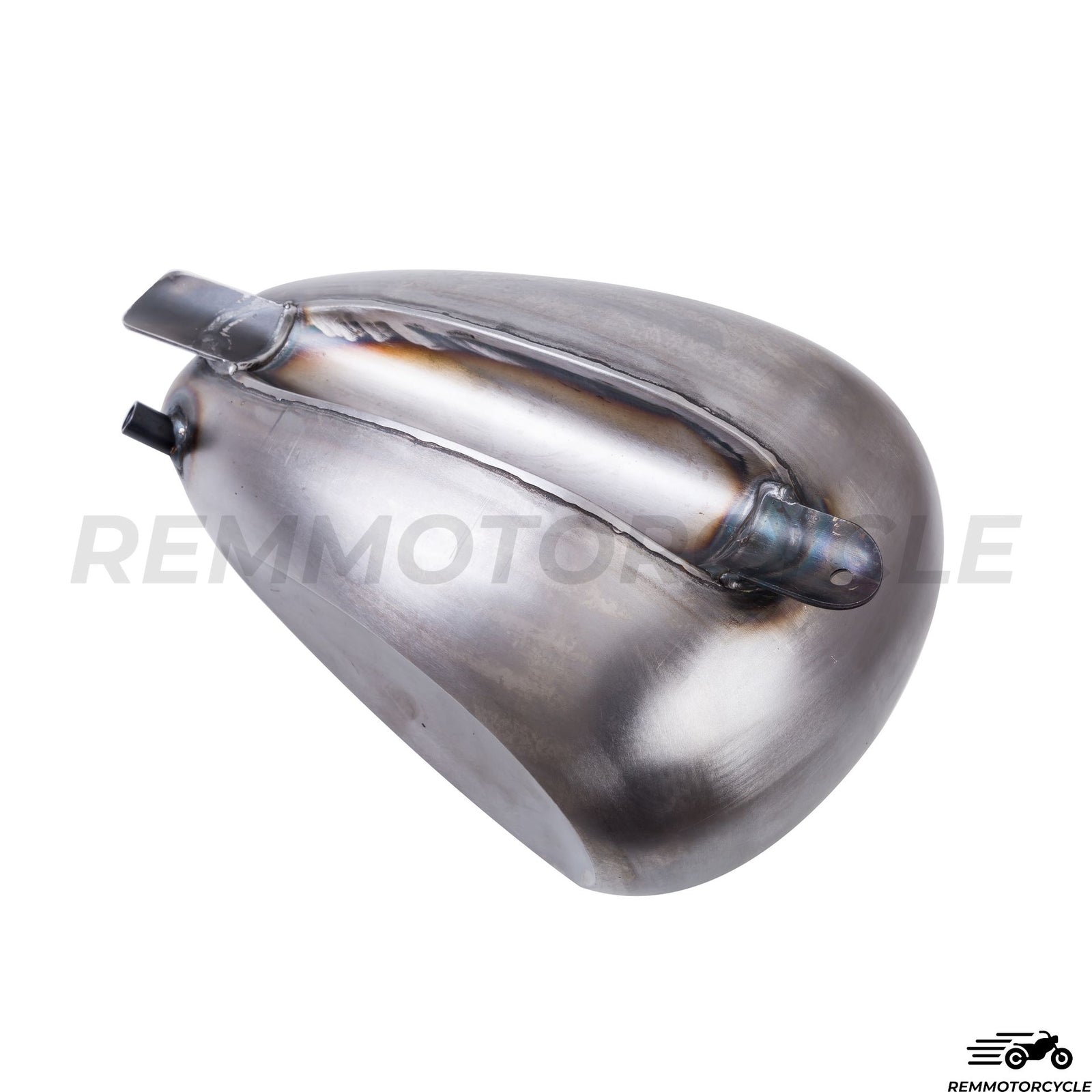 Bobber / choppera z zaznaczonymi stronami