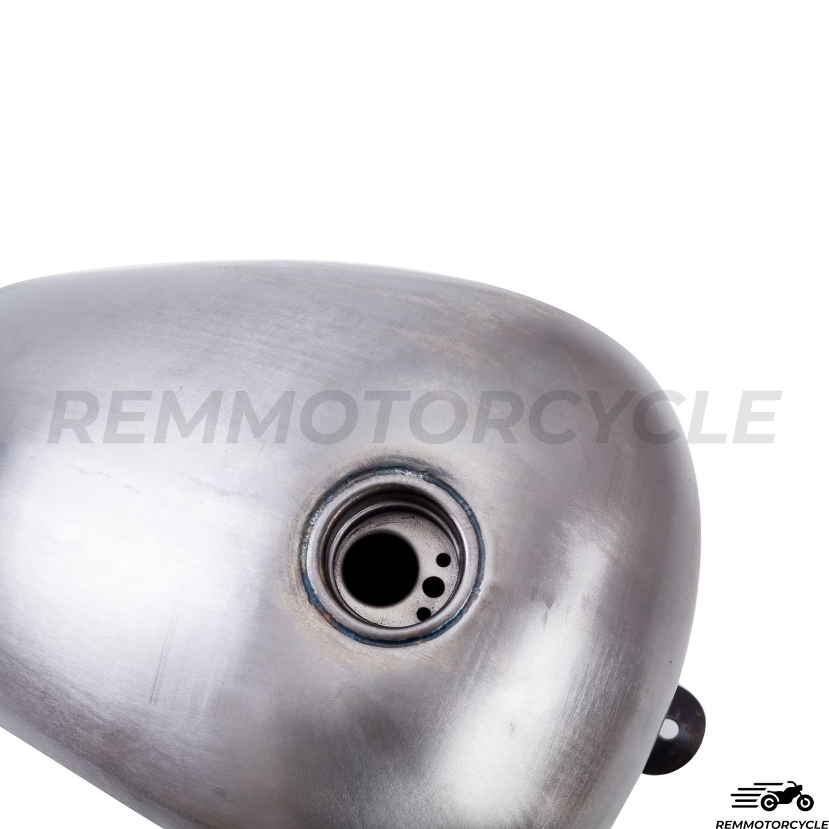 Bobber / choppera z zaznaczonymi stronami