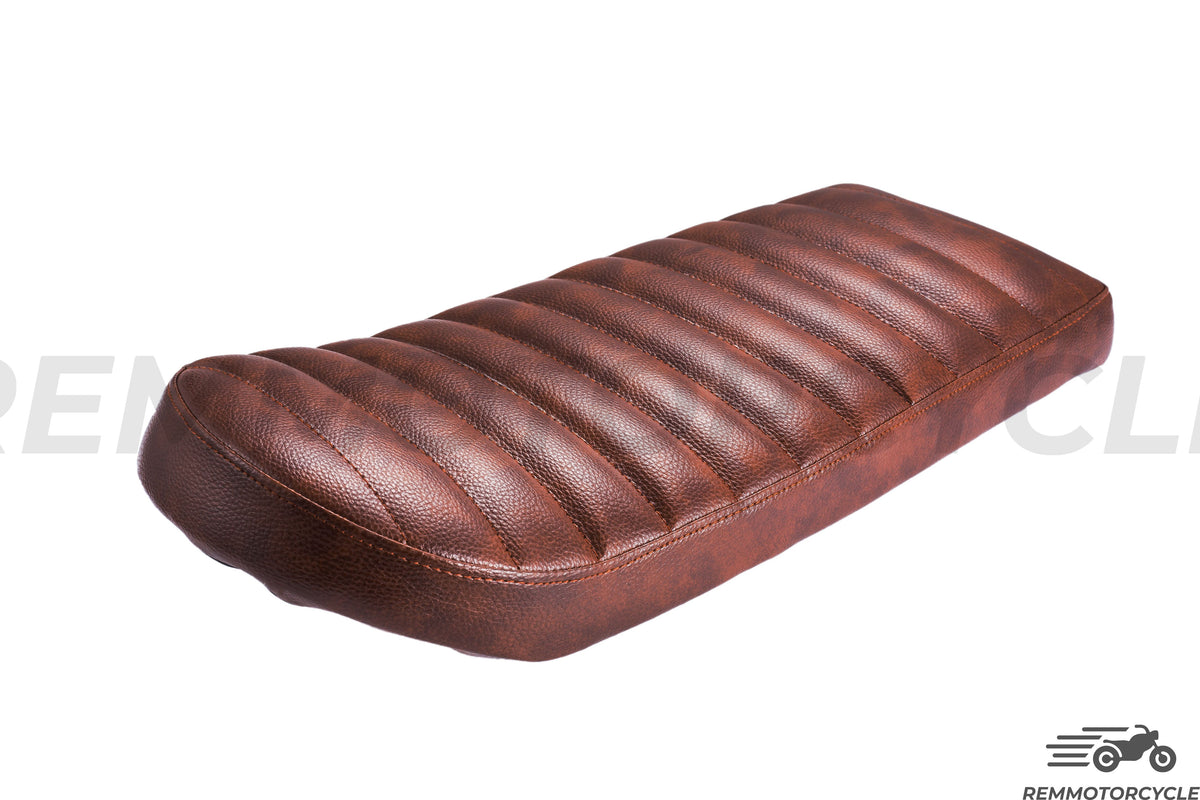 Redakowane brązowe siodło typu 1 tło metalowe 50 lub 60 cm