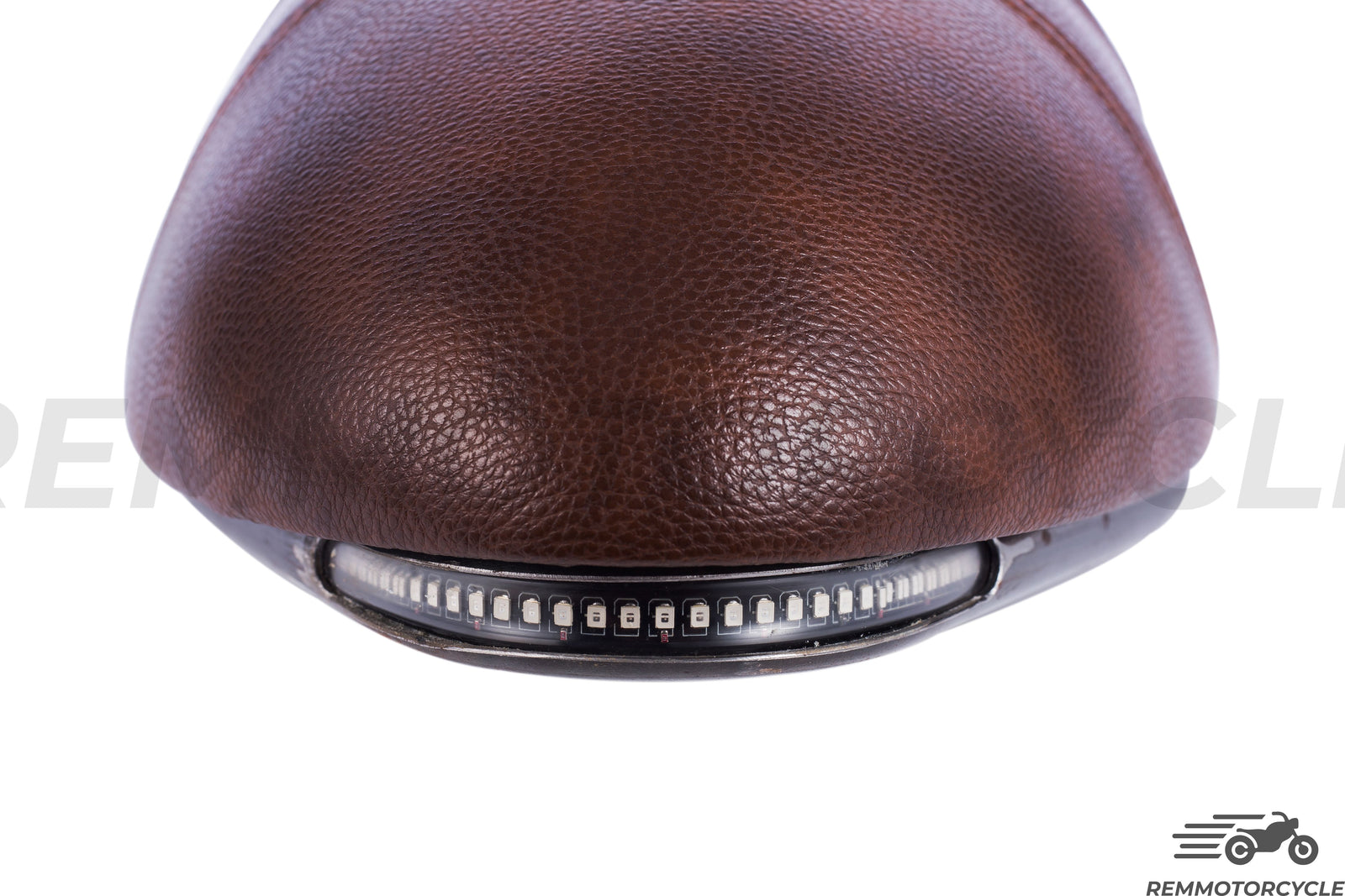 Wyścigi 2 siodle z brązową pętlą zespołu LED