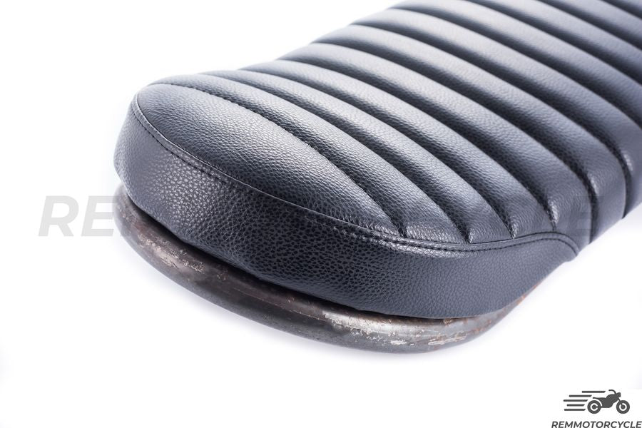 Czarne siodło typu 2 metalowy dolny 50 lub 60 cm z pętlą z lub bez diody LED