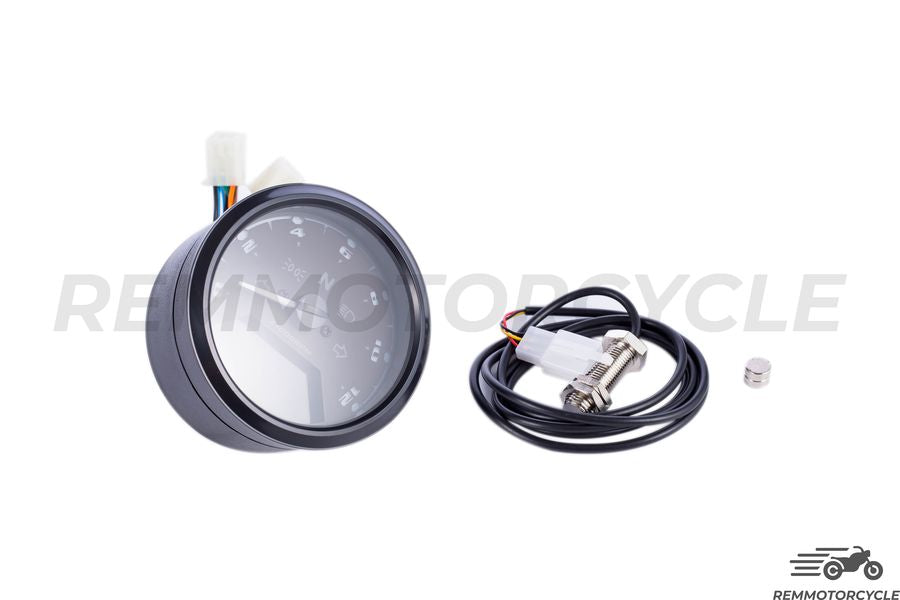 Digital Motorcycle Cafe Racer Counter z wsparciem