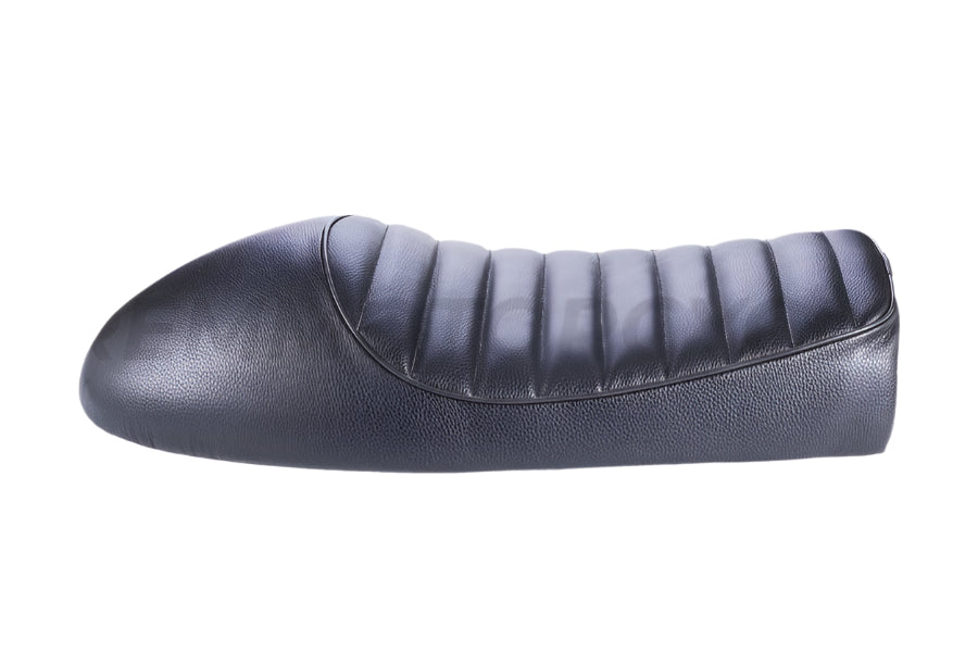 Vintage wyścigowe czarne siodło