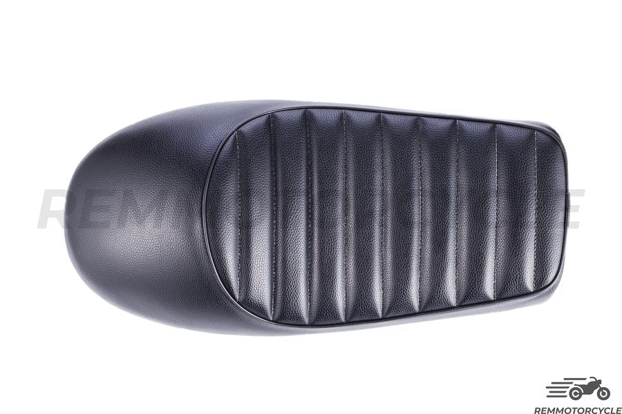 Vintage wyścigowe czarne siodło