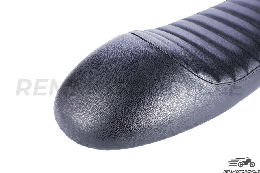 Vintage wyścigowe czarne siodło