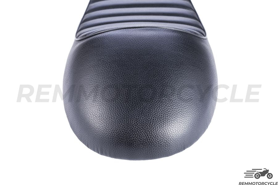 Vintage wyścigowe czarne siodło