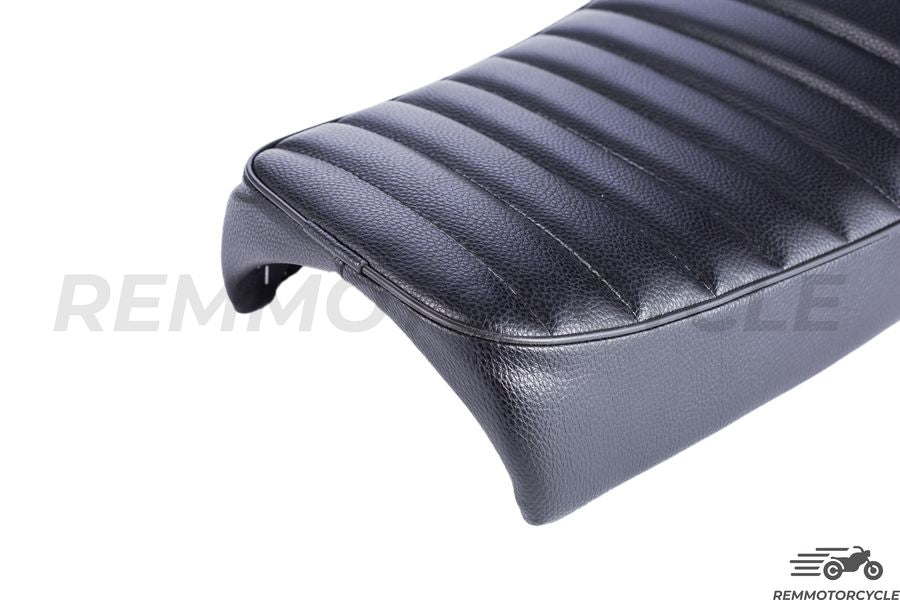 Vintage wyścigowe czarne siodło