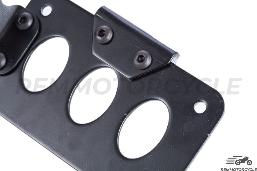 Okrągłe tylne światła z podparciem talerza