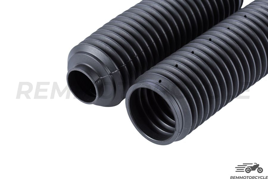Soufflets de Fourche Moto Noir 32-39 mm