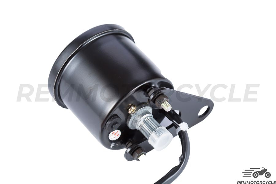 Universal Motorcycle Counter KM/H klasyczny cyfrowy chrom lub czarny