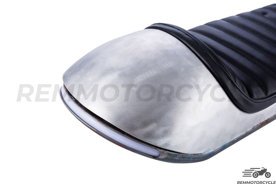 Aluminiowe siodło wykonane przez