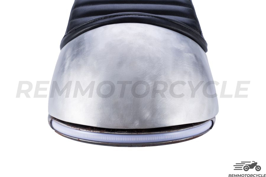 Aluminiowe siodło wykonane przez