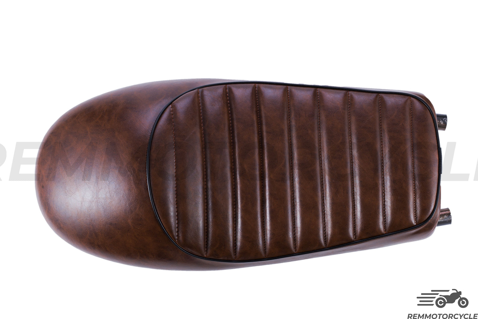 Brown Racing Saddle + Long Flat Loop + LED