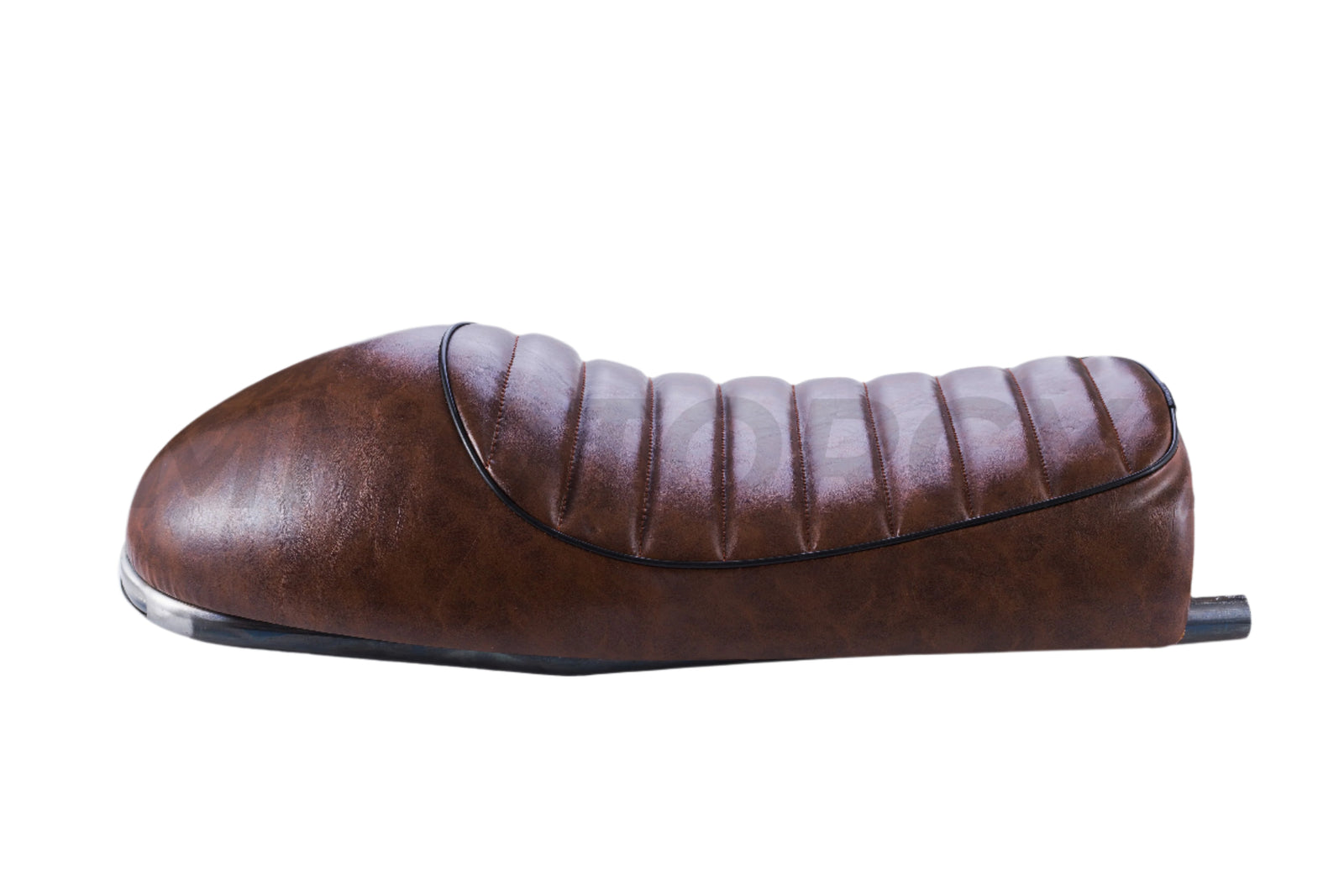 Brown Racing Saddle + Long Flat Loop + LED