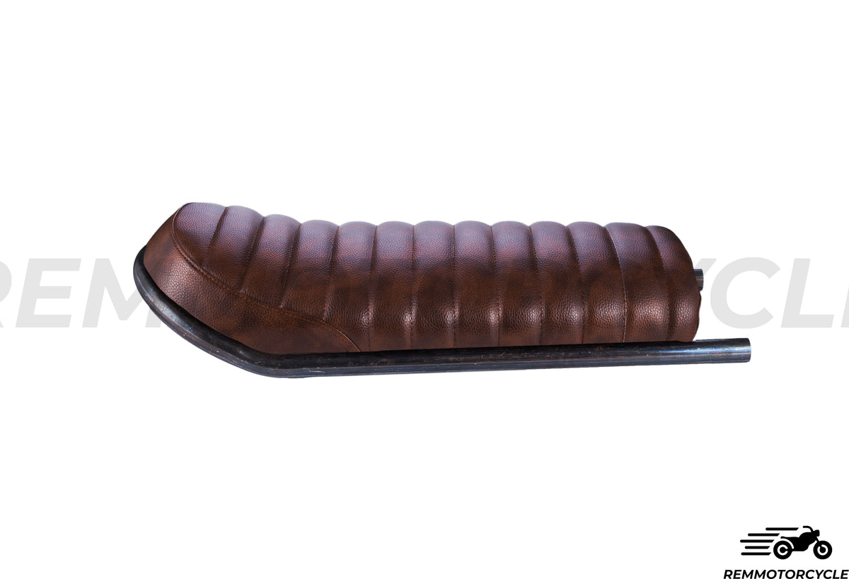 Brązowe siodło typu 2 podniesione metalowe tło 50 lub 60 cm z pętlą z LED lub bez LED