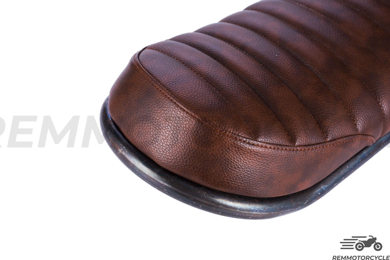 Brązowe siodło typu 2 podniesione metalowe tło 50 lub 60 cm z pętlą z LED lub bez LED