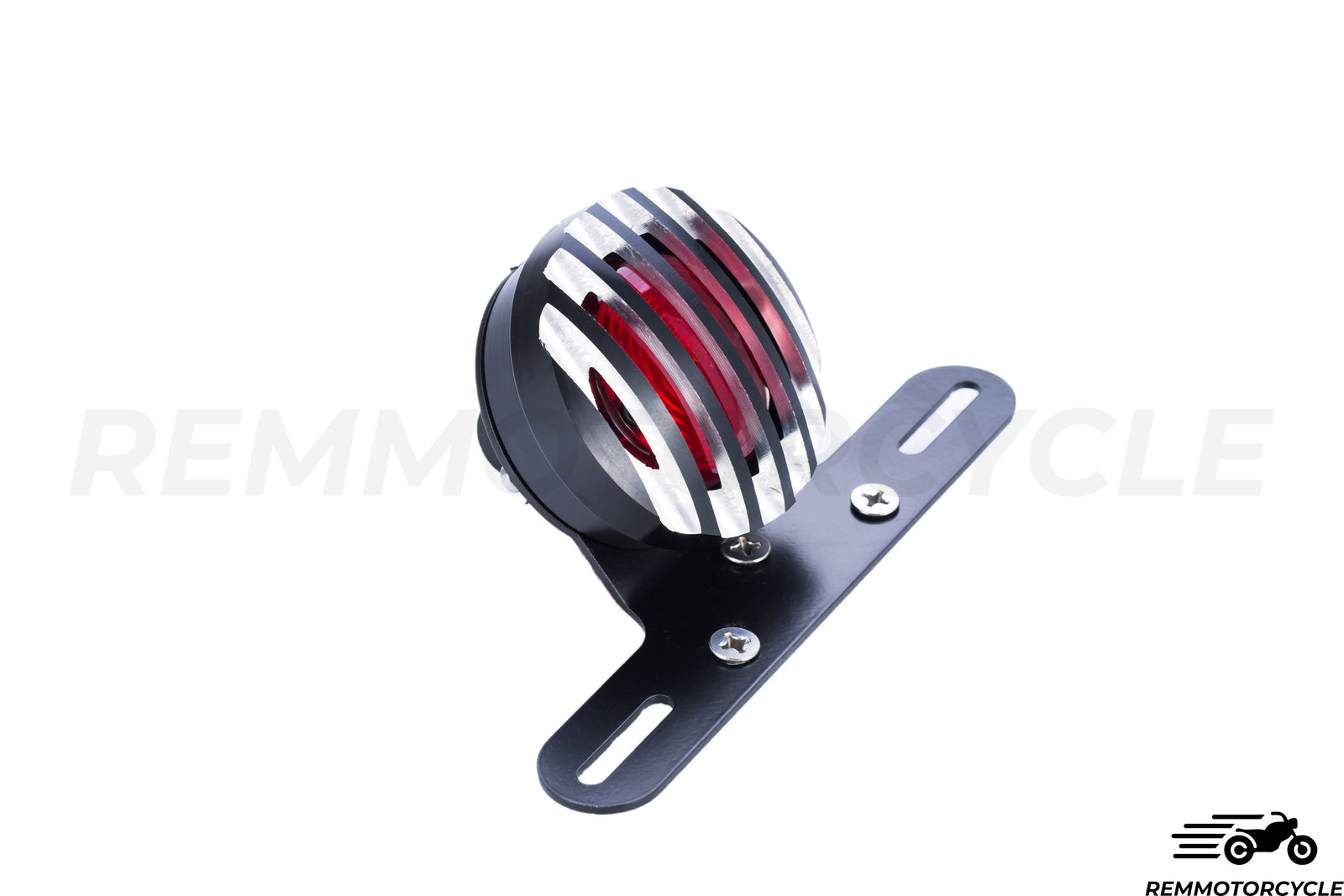 Tylna światła siatka 2 CNC Srebrny/czarny