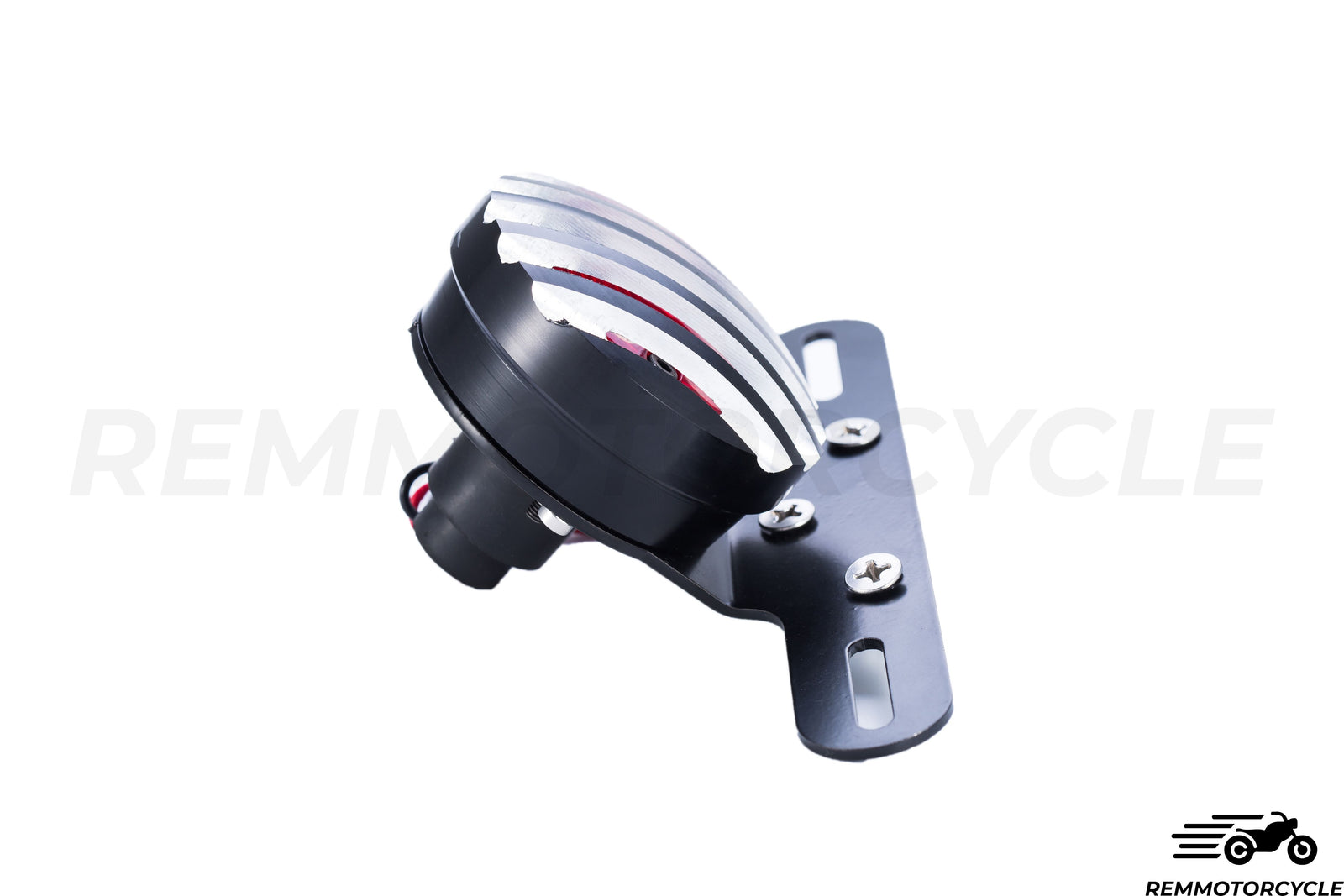 Tylna światła siatka 2 CNC Srebrny/czarny