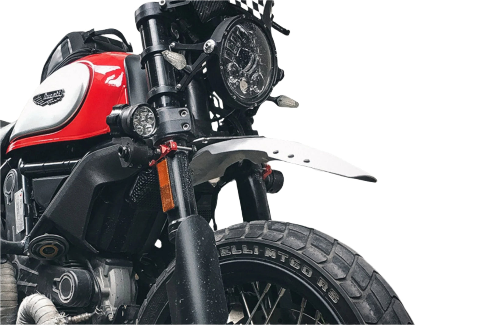 Ducati Scrambler 800 1100 Bagguard Desert Sled Aluminium