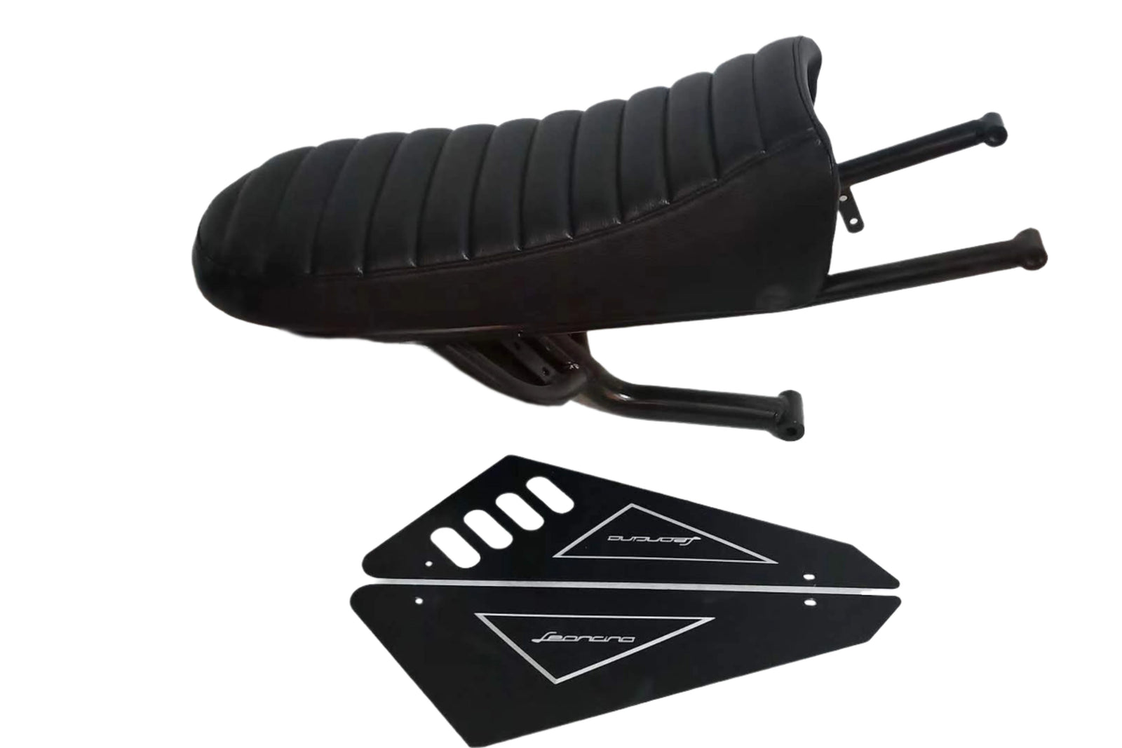 Klamra Leoncino 500 Cafe Racer + siodełko + osłony boczne