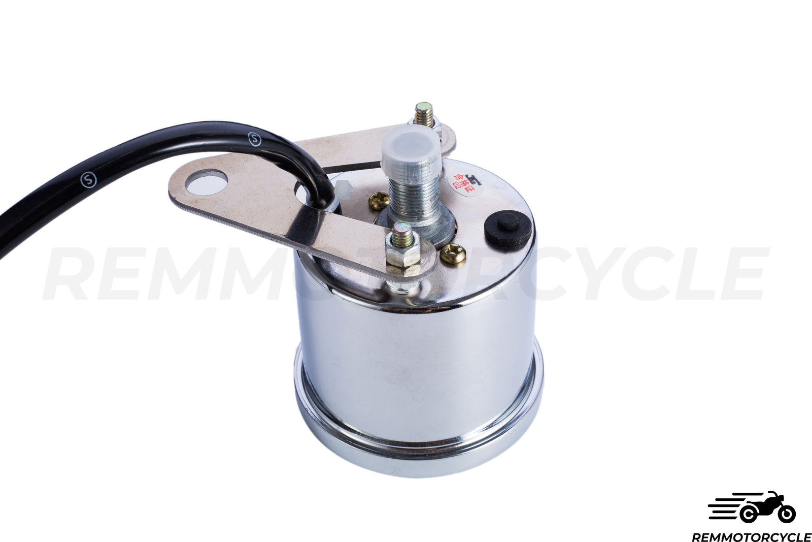 Universal Motorcycle Counter KM/H klasyczny cyfrowy chrom lub czarny