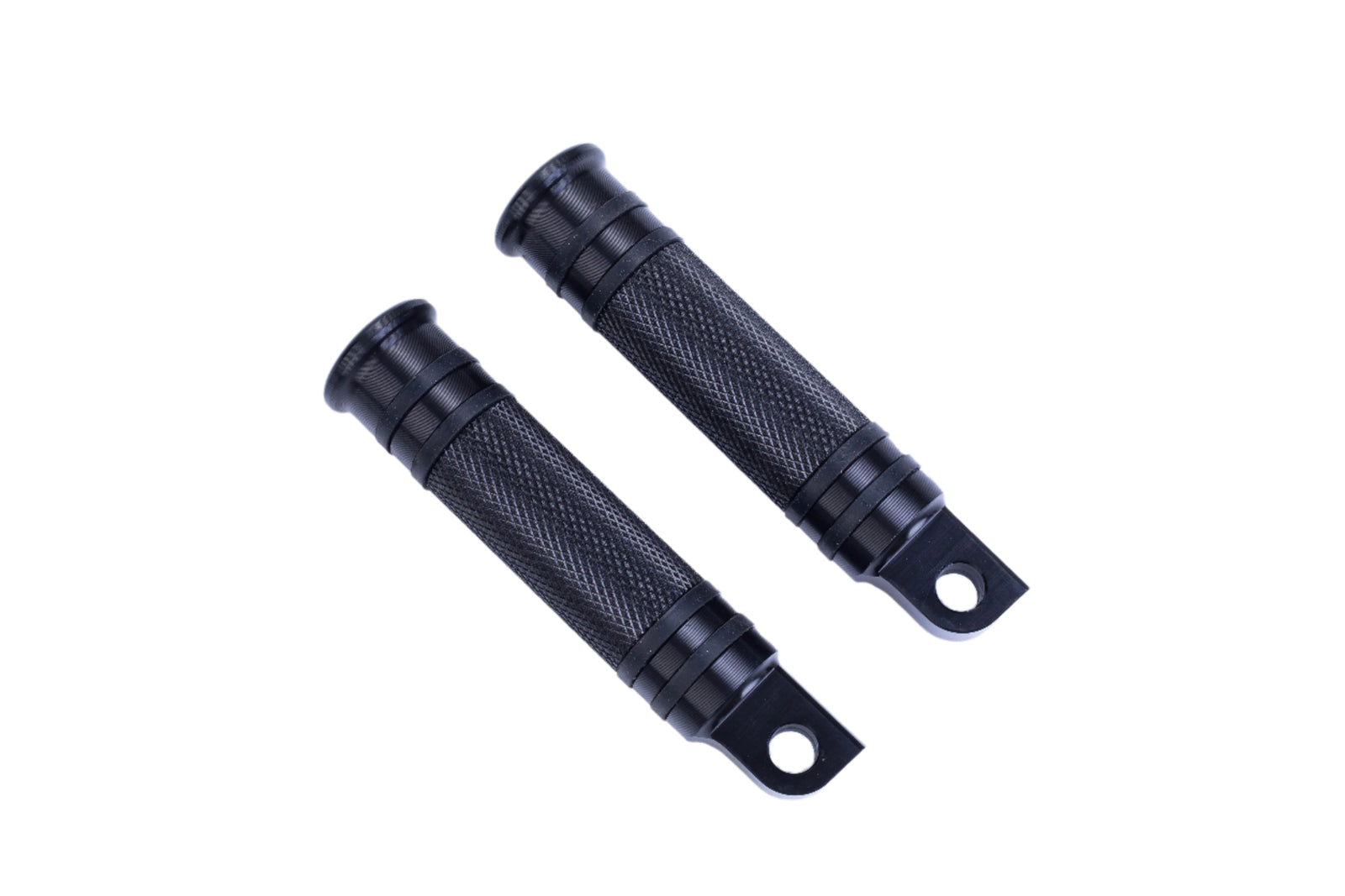 Czarne aluminiowe stopy odpoczynku