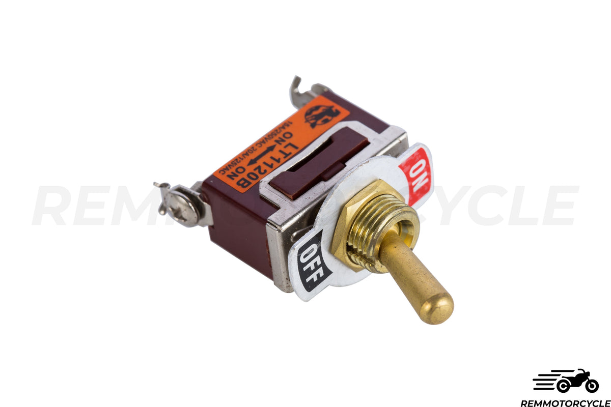 Włącz/wyłącz mosiężny przełącznik