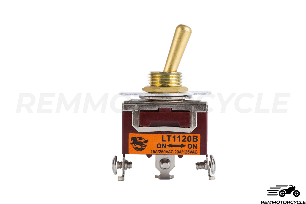 Włącz/wyłącz mosiężny przełącznik