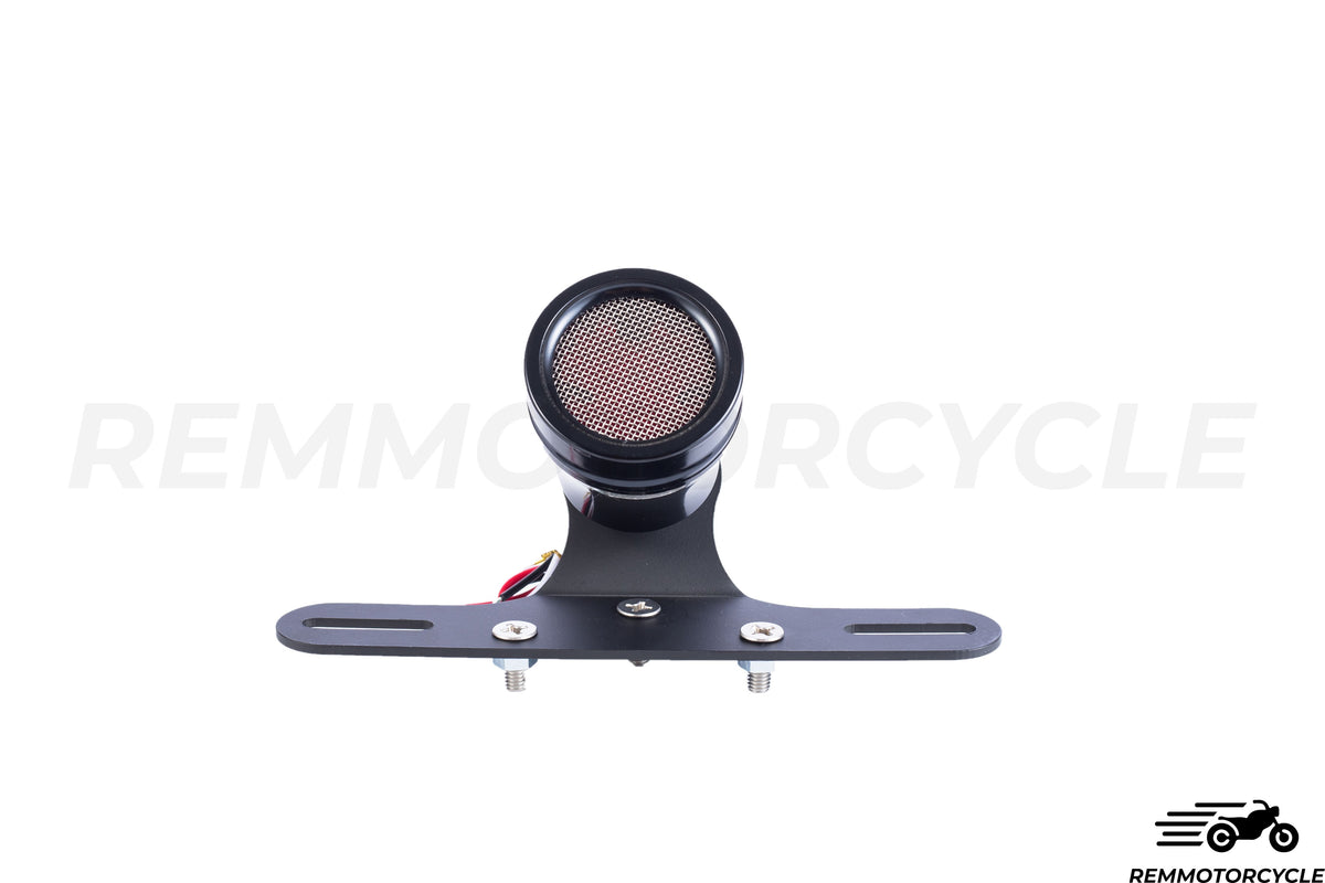 Tylne światło CNC srebrne, czarne lub mosiężne