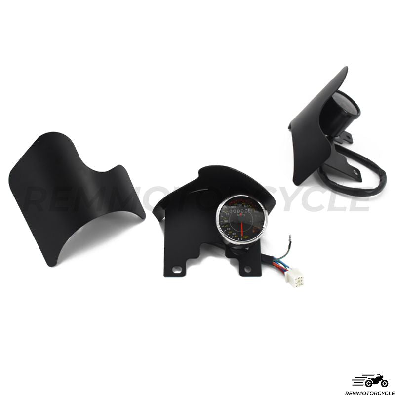 Czarny aluminiowy skok wiatru